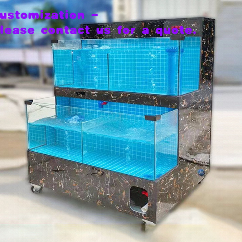 Aquarium Marine Salt - Özel Tasarım Büyük Akrilik Cam Akvaryum