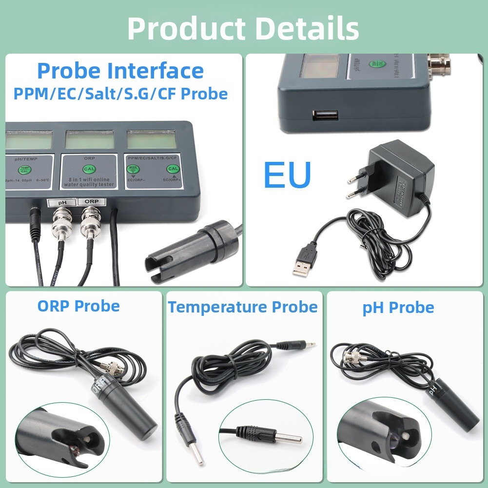 Çok Parametreli PH ORP Tuzlulu - Marine Aquarium Water Parameters incelemesi ve fiyatı
