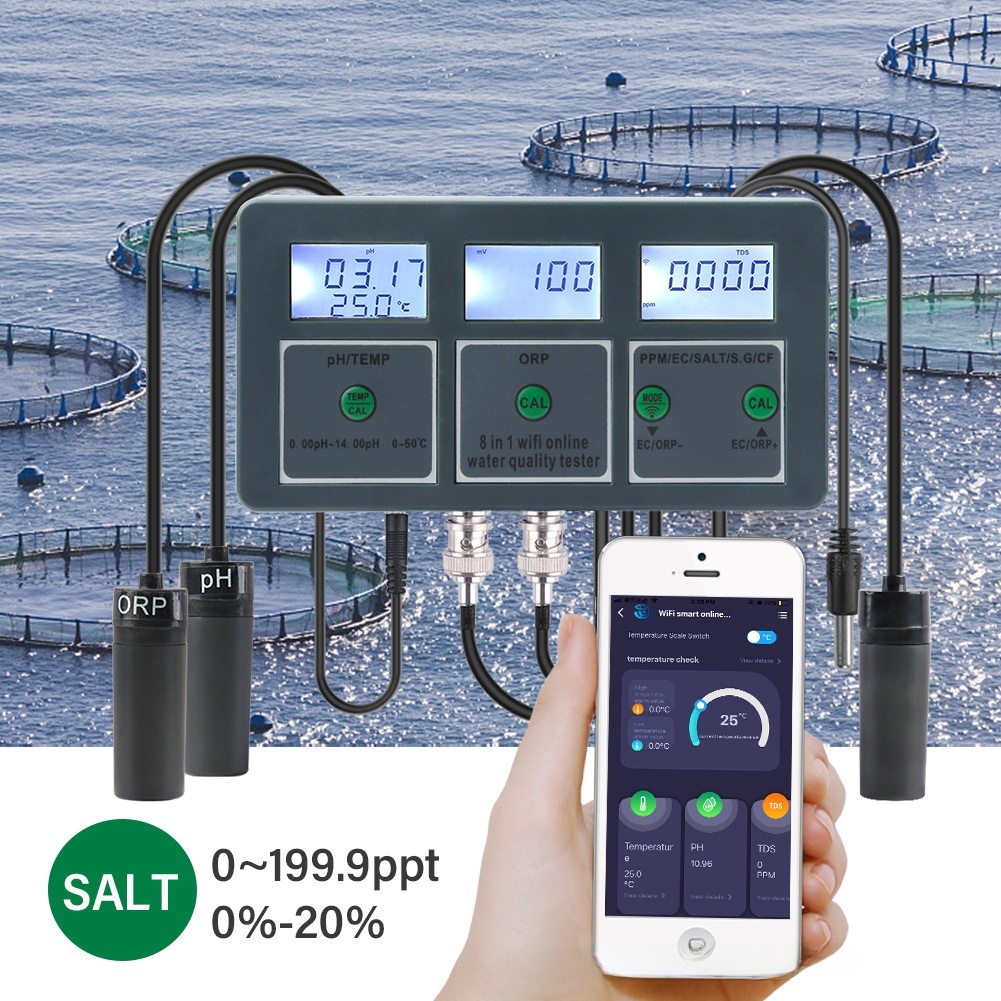 Çok Parametreli PH ORP Tuzlulu - Marine Aquarium Water Parameters incelemesi ve fiyatı