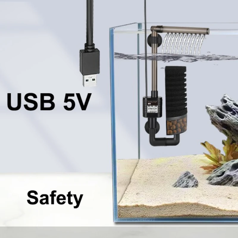 Sessiz Akvaryum Filtresi USB B - Aquarium Marine Salt incelemesi ve fiyatı