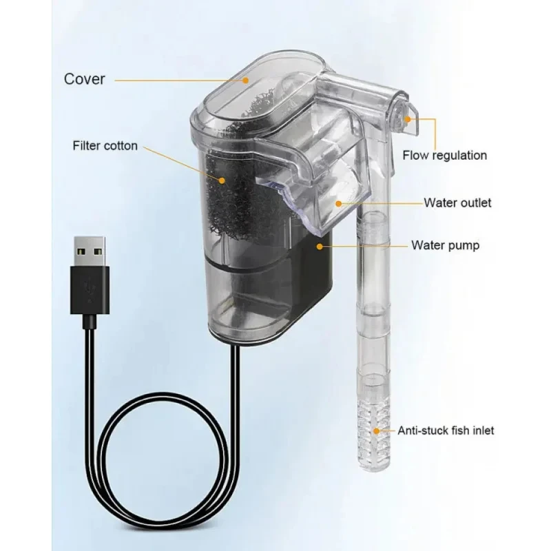 Mini Harici Şelale Balık Tankı - Marine Aquarium Water incelemesi ve fiyatı